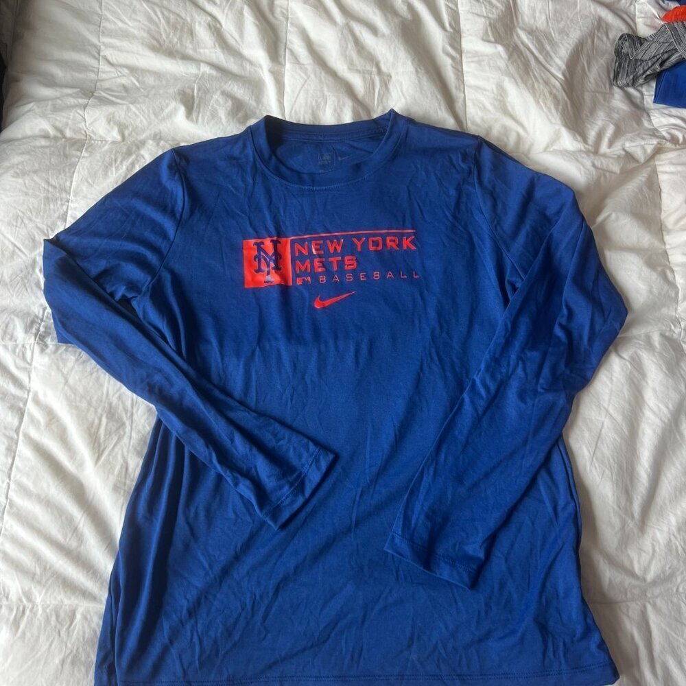 New York Mets Nike Dri-Fit Long Sleeve